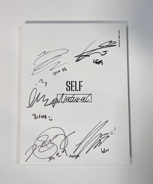 에이핑크 (Apink) - 10th Mini Album [SELF] (Natural ver.) AUTOGRAPHED ALBUM