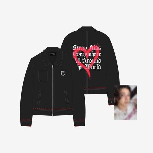 [PRE ORDER] STRAY KIDS - dominATE : celebrATE WORLD TOUR OFFICIAL MD JACKET BY BANGCHAN