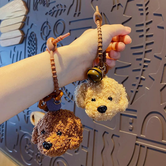 PLUSH POODLE KEYRING