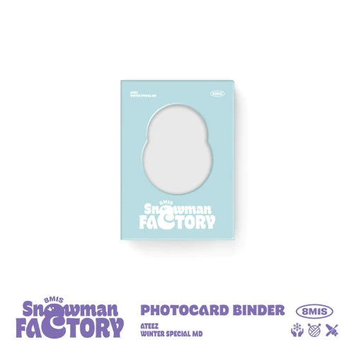 ATEEZ [SNOWMAN FACTORY] WINTER SPECIAL MD - 06. PHOTOCARD BINDER