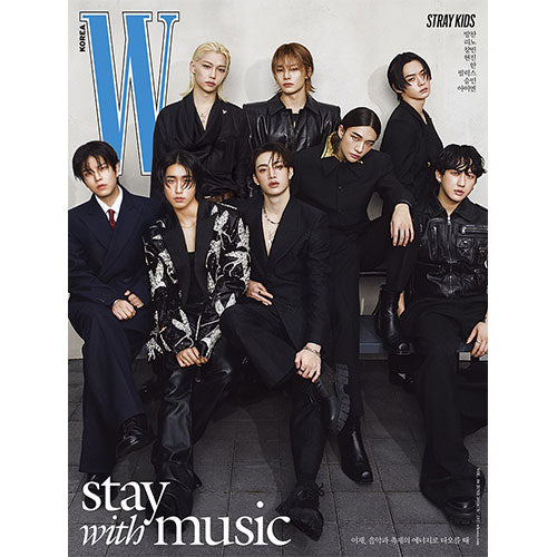 STRAYKIDS - W MAGAZINE Volume 6 [June 2024] TYPE A