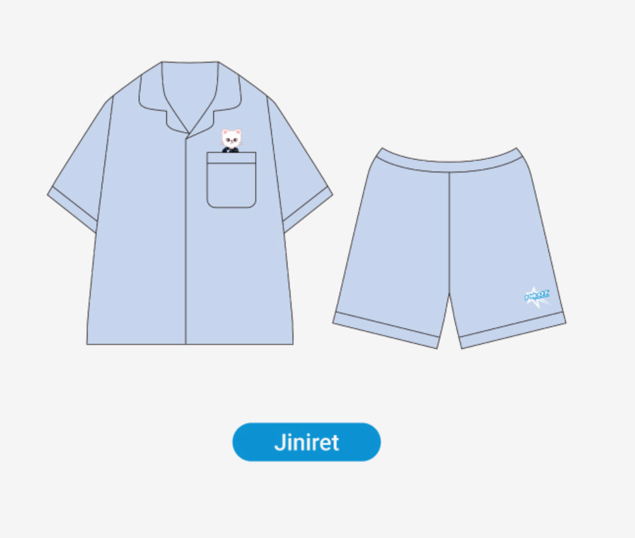 SKZOO PAJAMA SET - 'PILOT : FOR ★★★★★'