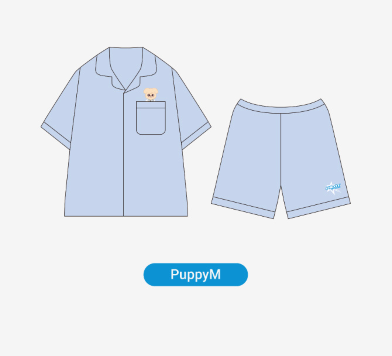 SKZOO PAJAMA SET - 'PILOT : FOR ★★★★★'