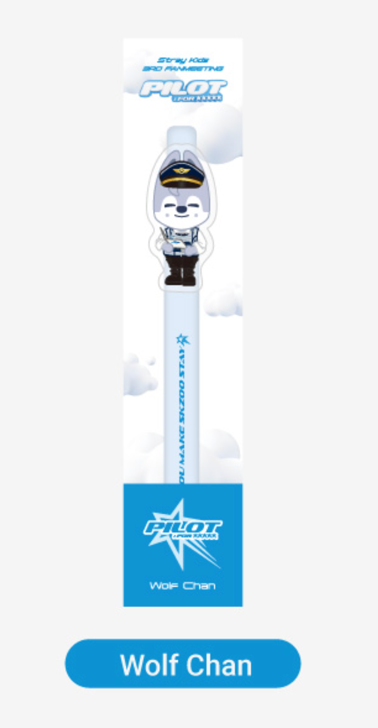 SKZOO CHARACTER GEL PEN - 'PILOT : FOR ★★★★★'