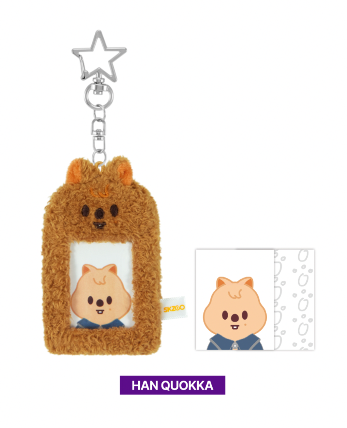 SKZOO PHOTOHOLDER キーホルダー STRAY KIDS - SKZ'S MAGIC SCHOOL OFFICIAL MERCH SKZOO ID