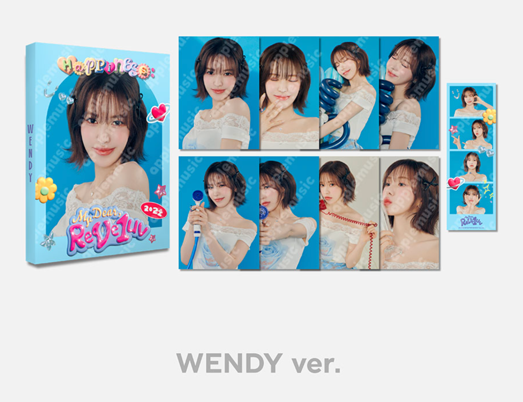 Red Velvet - [HAPPINESS : My Dear, ReVe1uv] MD / POSTCARD BOOK SET