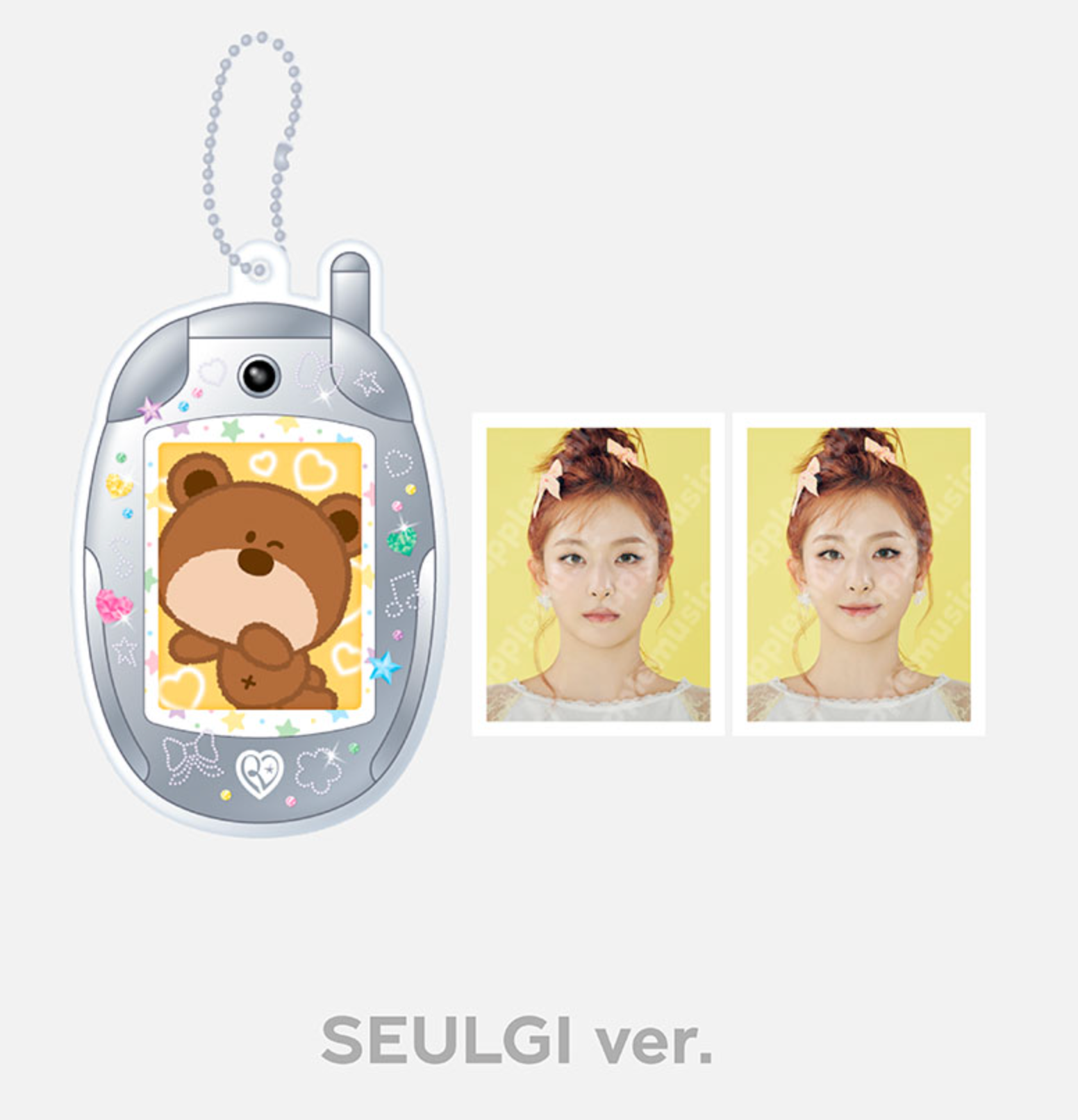 Red Velvet - [HAPPINESS : My Dear, ReVe1uv] MD / PHOTO HOLDER KEY RING SET