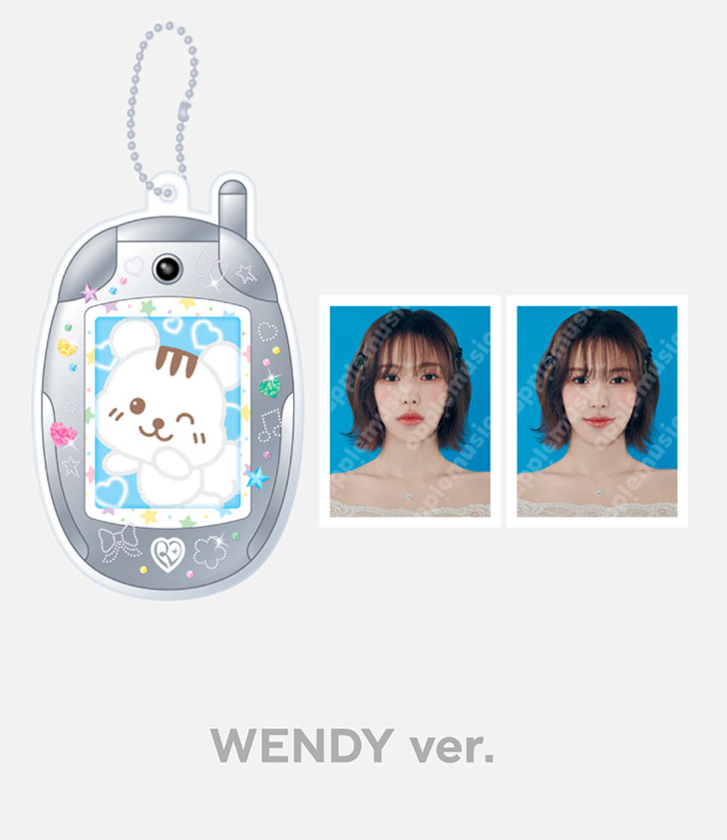 Red Velvet - [HAPPINESS : My Dear, ReVe1uv] MD / PHOTO HOLDER KEY RING SET