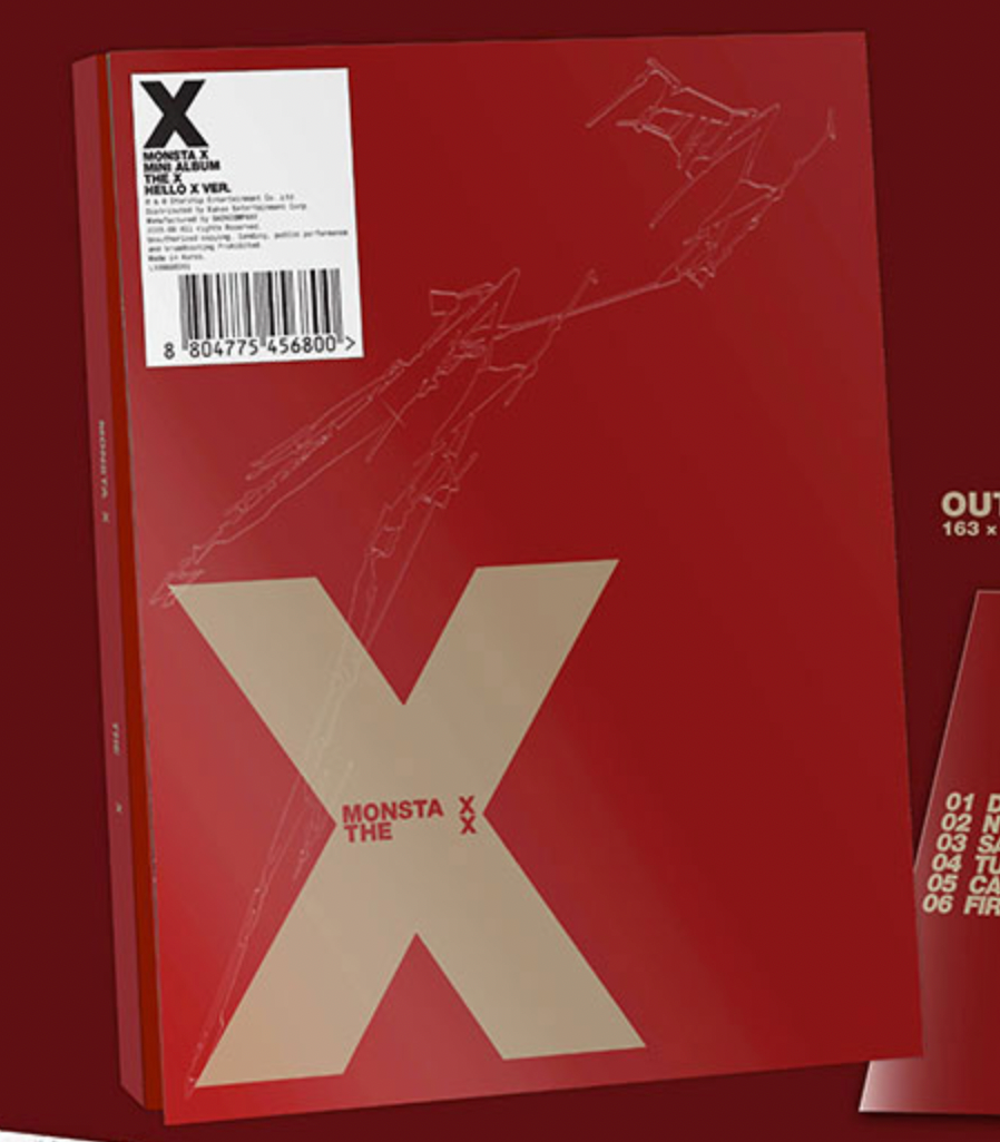 (MONSTA X) - MINI ALBUM [THE X]