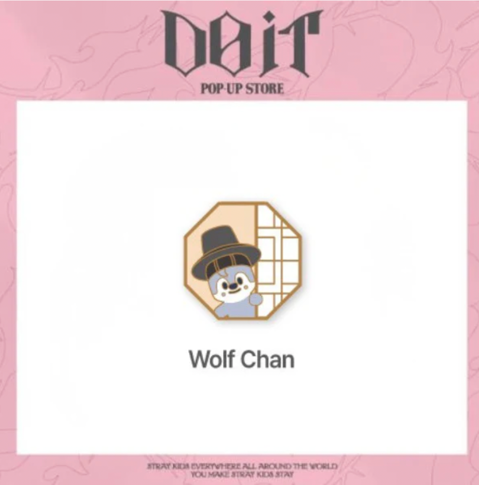 [PRE-ORDER] Stray Kids - SKZOO Badge [DO IT POP-UP Store Official MD]