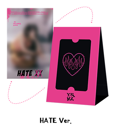YENA - 2nd Single Album [HATE XX] (POCA ALBUM VER.)