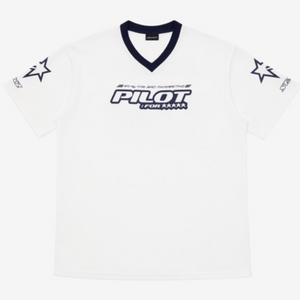 T-SHIRT WHITE - 'PILOT : FOR ★★★★★'