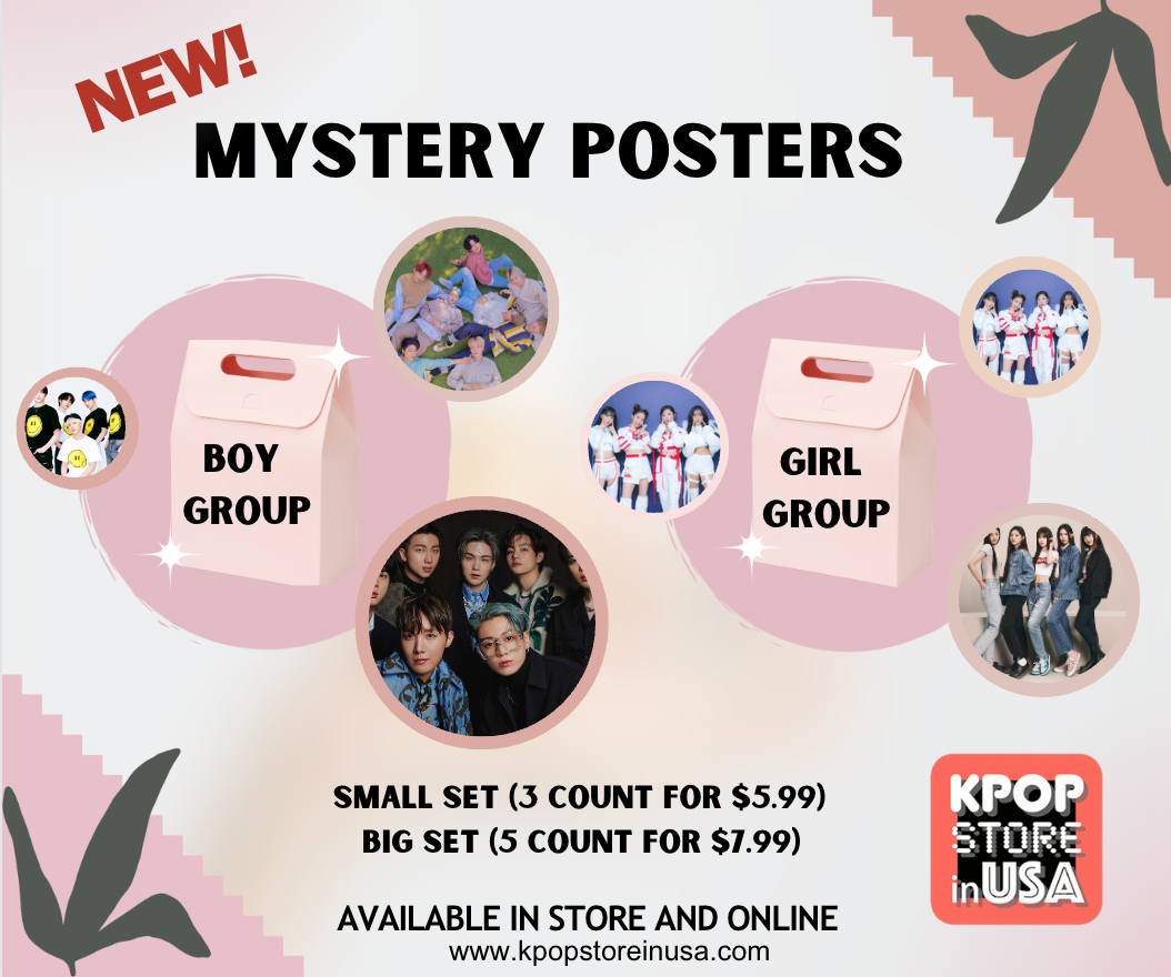 K-Pop Mystery Posters!