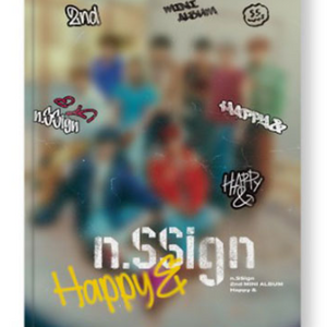 n.SSign - 2nd Mini Album [Happy &]