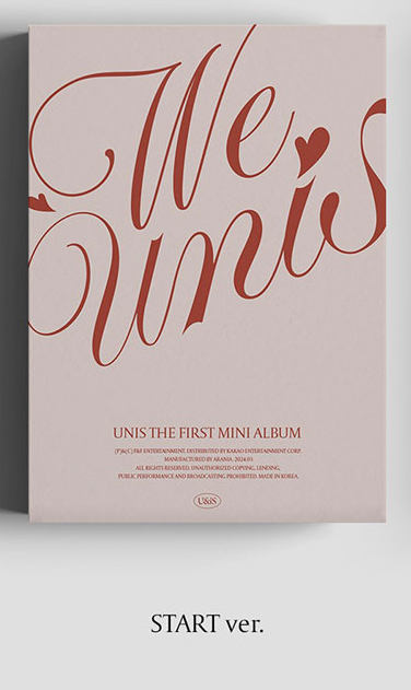 UNIS - 1st Mini Album [WE UNIS]