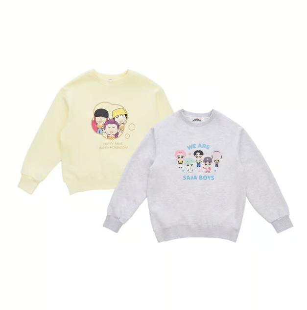 [PRE ORDER] KPOP DEMON HUNTERS POP UP MERCH - KIDS SWEATSHIRTS