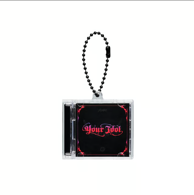 [PRE ORDER] KPOP DEMON HUNTERS POP UP MERCH - MINI CD KEYRING (YOUR IDOL)