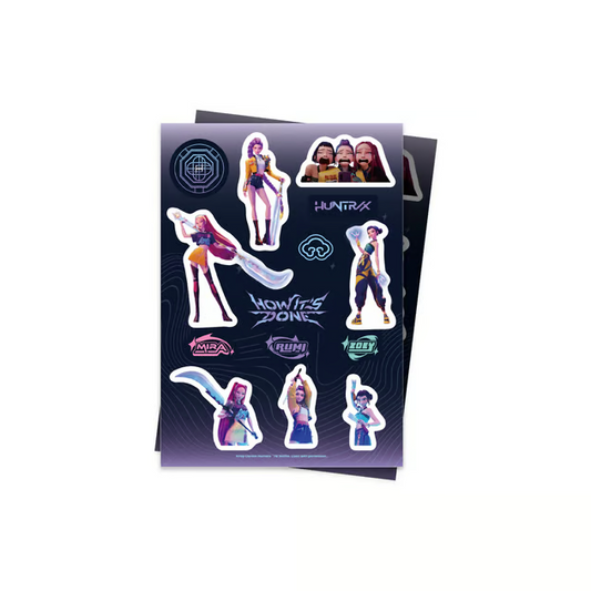 [PRE ORDER] KPOP DEMON HUNTERS POP UP MERCH - DECO STICKER (HOW IT'S DONE)