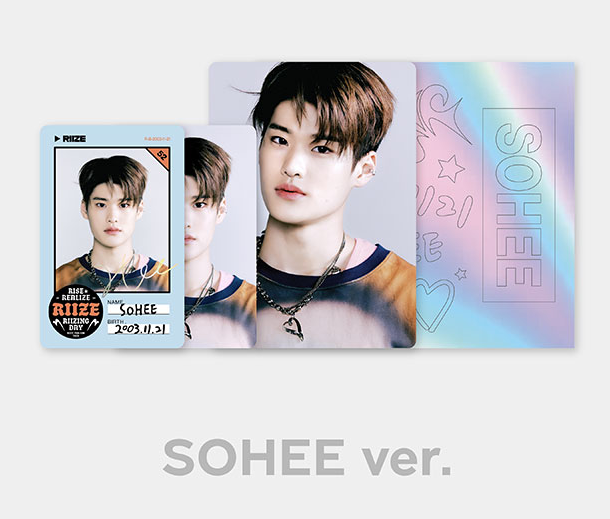 RIIZE - 2024 RIIZE FANCON 'RIIZING DAY' MD / ID CARD + DECO