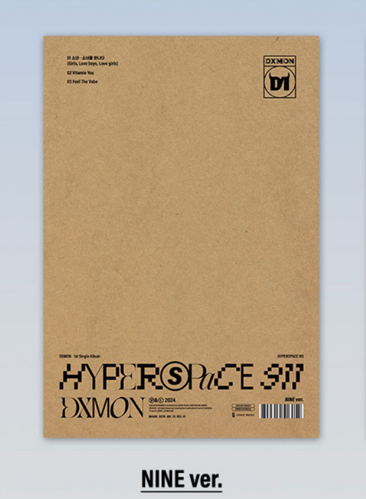 [PRE ORDER] DXMON - 1st Single Album [HYPERSPACE 911]
