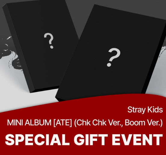 Stray Kids - ATE (Chk Chk Ver + Boom Ver.) + 1 SOUNDWAVE POB