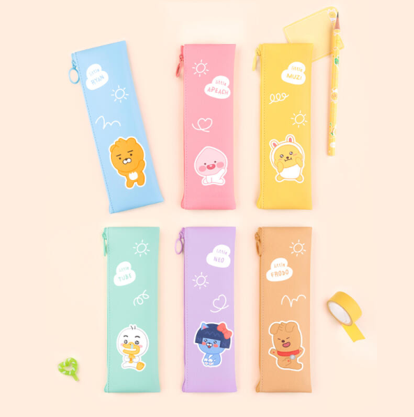 KAKAO FRIEND LOVELY MINI FLAT PENCIL CASE