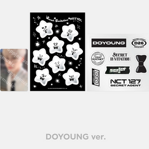 NCT 127 - 2024 NCT 127 8th ANNIVERSARY FANMEETING [8ECRET INVITATION] MD / DECO STICKER SET