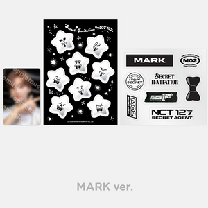 NCT 127 - 2024 NCT 127 8th ANNIVERSARY FANMEETING [8ECRET INVITATION] MD / DECO STICKER SET