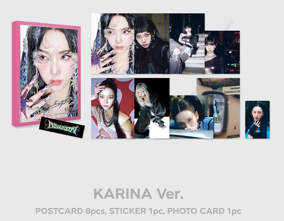 Aespa Album MY WORLD KARINA Winter POB Soundwave Lucky Draw