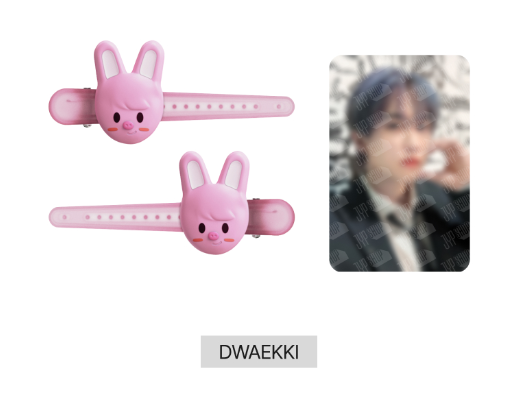 [PRE ORDER] SKZOO HAIR CLIP - dominATE SEOUL