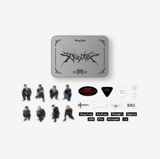 [PRE-ORDER] Stray Kids TIN CASE REUSABLE STICKER PACK - dominATE SEOUL