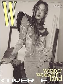 NEWJEANS - W KOREA Winter Wonderland magazine