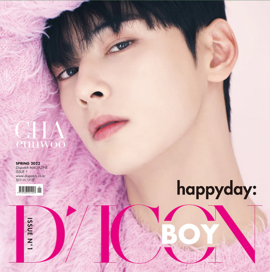 CHA EUNWOO - DICON BOY ISSUE N.1 CHA EUNWOO happyday