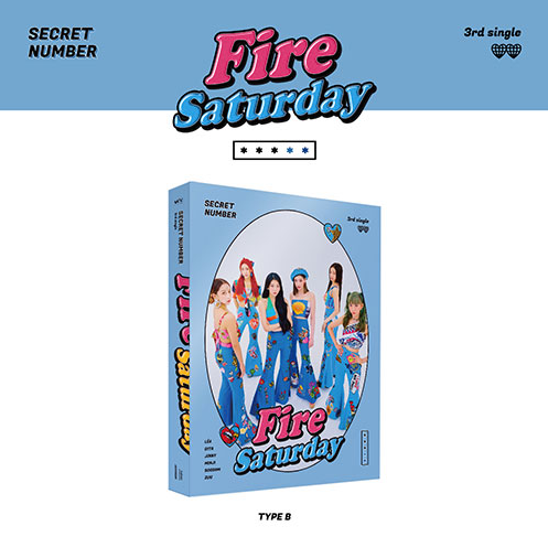 SECRET NUMBER - 3rd Single Album [Fire Saturday] Standard ver.