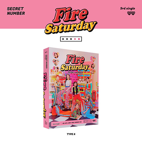 SECRET NUMBER - 3rd Single Album [Fire Saturday] Standard ver.