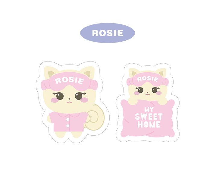 BLACKPINK - BORN PINK TOUR MERCH: CHARACTER BIG REMOVABLE STICKER