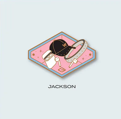 GOT7 2022 FANCON HOMECOMING OFFICIAL MD METAL BADGE