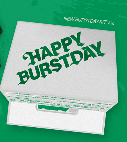 SEVENTEEN - [HAPPY BURSTDAY] (5TH MINI ALBUM) (KIT VER.)
