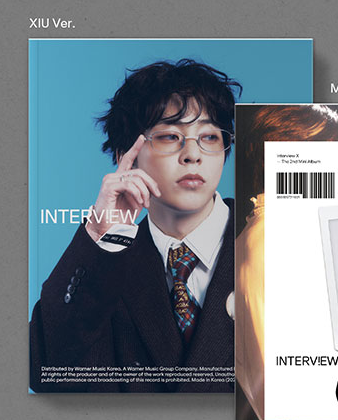 XIUMIN - INTERVIEW X [PHOTOBOOK VER.]