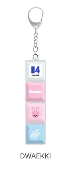 [PRE ORDER] STRAY KIDS - SKZOO KEYCAP KEYRING [KARMA POP UP STORE OFFICIAL MD]
