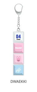 [PRE ORDER] STRAY KIDS - SKZOO KEYCAP KEYRING [KARMA POP UP STORE OFFICIAL MD]