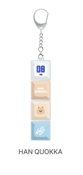 [PRE ORDER] STRAY KIDS - SKZOO KEYCAP KEYRING [KARMA POP UP STORE OFFICIAL MD]