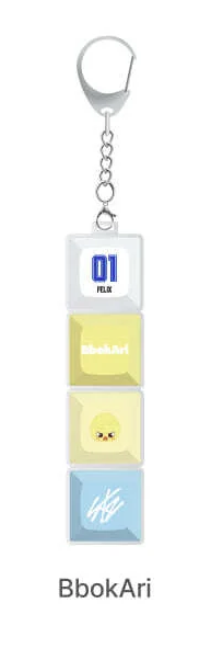 [PRE ORDER] STRAY KIDS - SKZOO KEYCAP KEYRING [KARMA POP UP STORE OFFICIAL MD]