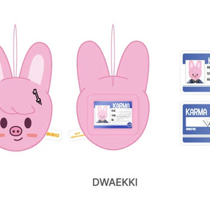 [PRE ORDER] STRAY KIDS - SKZOO NAME TAG (KARMA VER.) [KARMA POP UP STORE OFFICIAL MD]