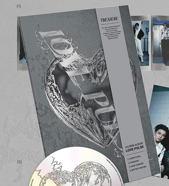 TREASURE- 3rd MINI ALBUM [LOVE PULSE]
