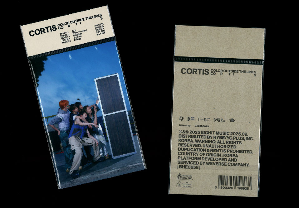 CORTIS - The 1st EP [COLOR OUTSIDE THE LINES] (Weverse Albums ver.)