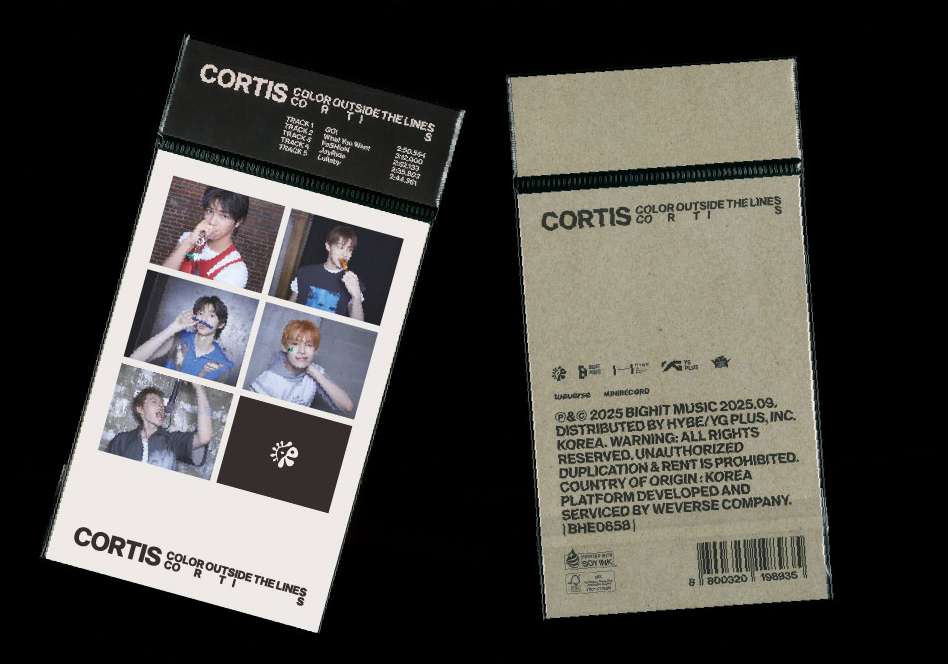 CORTIS - The 1st EP [COLOR OUTSIDE THE LINES] (Weverse Albums ver.)