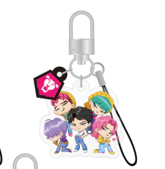 [PRE ORDER] KPOP DEMON HUNTERS - OFFICIAL LIGHTSTICK KEYRING CHARM