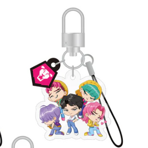 [PRE ORDER] KPOP DEMON HUNTERS - OFFICIAL LIGHTSTICK KEYRING CHARM