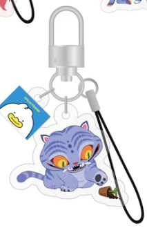 [PRE ORDER] KPOP DEMON HUNTERS - OFFICIAL LIGHTSTICK KEYRING CHARM